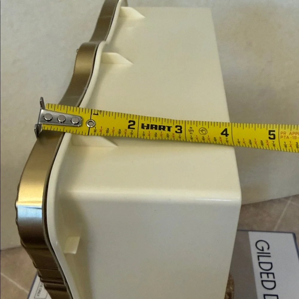 TikTok Viral Room2Room Five Below Gilded Display Shelf Gold Vanity Cabinet